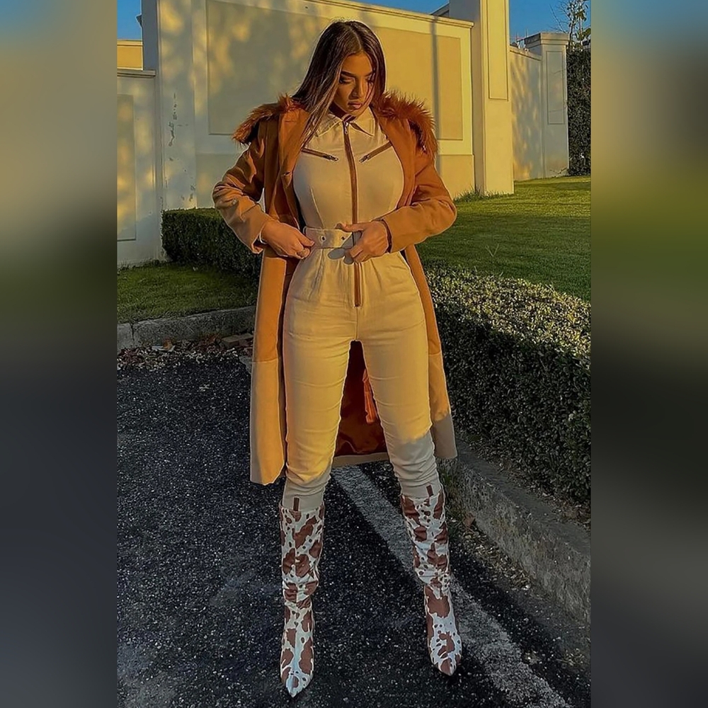 Fashion Nova Taking Flight Jumpsuit